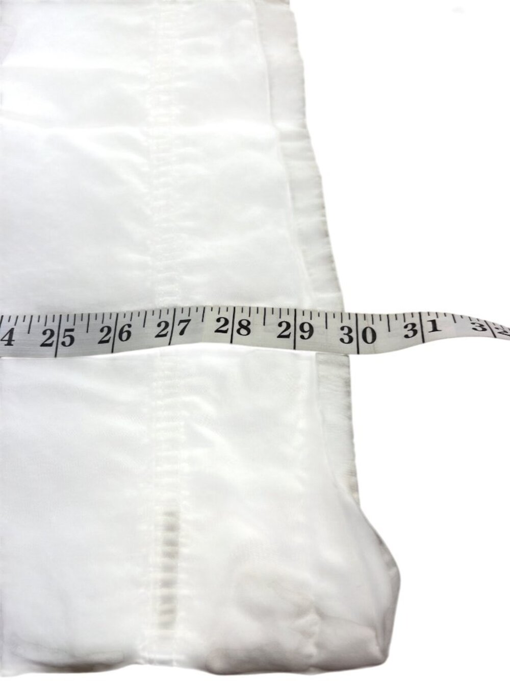 3-Piece White Cotton Pillowcase Set 21"x30 91c - Picture 3 of 4